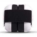 Ems for Kids BABY Ear Defenders - White Cups with Black Headband