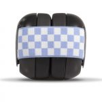 Ems for Kids BABY Ear Defenders - Black with Blue/White Headband