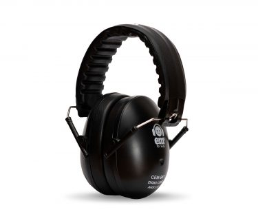 Ems for Kids Ear Defenders - Black