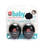 Ems for Kids BABY Ear Defenders Black with Black Headband