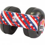 Ems for Kids Baby Ear Defenders (BLACK) – Stars n Stripes Headband