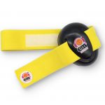 Yellow on Black Earmuffs - BABY